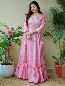 MANIEXPORTS Anarkali Gown