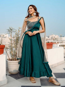 Akshitafeb Flared/A-line Gown