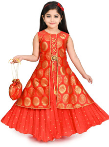 IKONIC FASHION Girls Maxi/Full Length Party Dress