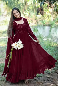 Rebikatrendz Flared/A-line Gown
