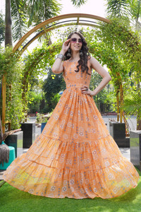 Odd by chansi Trendz Flared/A-line Gown