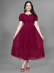 premarth Flared/A-line Gown