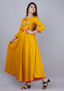 VASANT APPAREL Anarkali Gown
