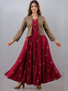 ftDiva Anarkali Gown