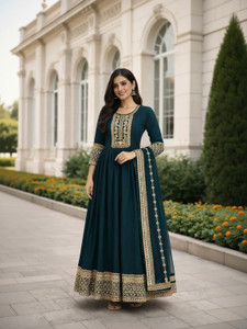 sahajanand enterprise Anarkali Gown
