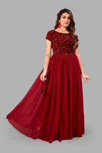 Rebikatrendz Flared/A-line Gown