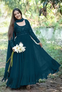 Rebikatrendz Flared/A-line Gown