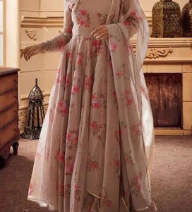 LAHER FASHION Anarkali Gown