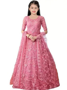 Rayasa Girls Maxi/Full Length Festive/Wedding Dress