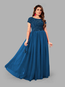 Rebikatrendz Flared/A-line Gown