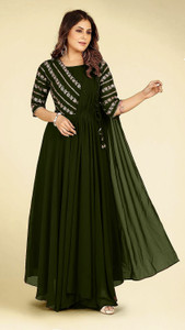 SANCIA Flared/A-line Gown