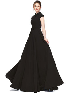 Miren Women Black Fit and Flare Maxi Dress - Image 3