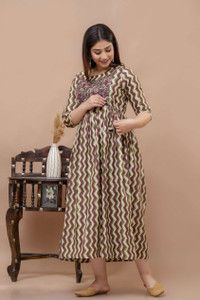 Murli Kurti Flared/A-line Gown