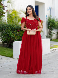 Rebikatrendz Flared/A-line Gown