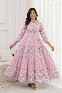 Anvienterprises Anarkali Gown - Image 5