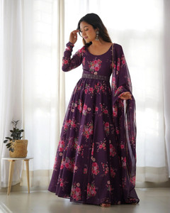DHYAN CREATION ONLINE Anarkali Gown