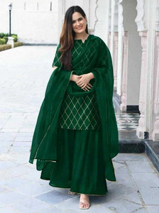 ESHANAY ENTERPRISE Flared/A-line Gown