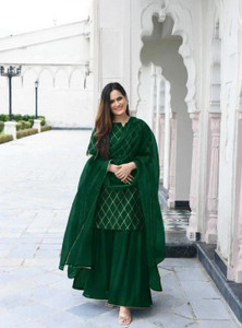 ESHANAY ENTERPRISE Flared/A-line Gown