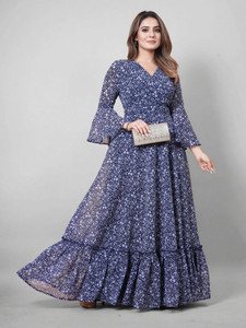 EVAROO Flared/A-line Gown