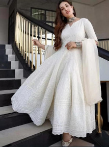 krishan women wear Anarkali Gown