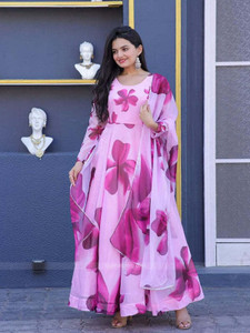 iEthniya Flared/A-line Gown