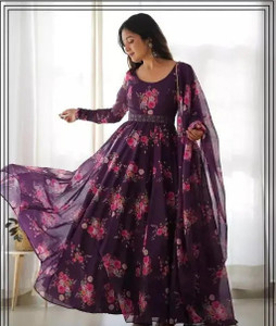 EDGETOUCH Anarkali Gown