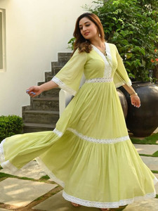 MOHINI ENTERPRISE Anarkali Gown