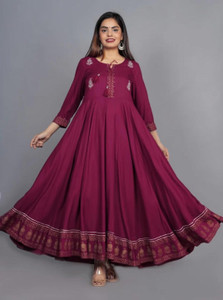 Nandi Flared/A-line Gown