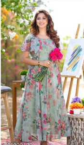Zardeep Flared/A-line Gown