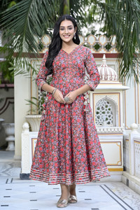 Rani Prints Anarkali Gown