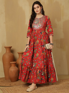 GLAM ROOTS Anarkali Gown