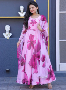 DHYAN CREATION ONLINE Anarkali Gown