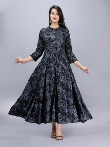 READYFORONLINE Flared/A-line Gown
