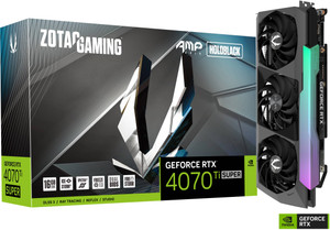 ZOTAC GAMING GeForce RTX 4070 Ti SUPER AMP HOLO GDDR6X 16 GB