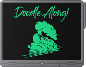 Portronics Ruffpad 21 LCD Writing Pad, 21 Inches Screen, Stylus Pen,Erase Button,Smart Lock POR-1972 11.5 x 18 inch Graphics Tablet Connectivity - Wireless