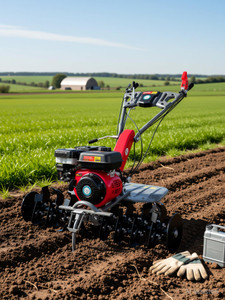 DVI POWER Weeder/Cultivator/Rotary/Tiller 7 HP Engine for Agriculture & Garden Use Fuel Grass Trimmer