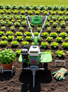 GSCPT POWER Weeder/Cultivator/Rotary/Tiller 7 HP PETROL Engine for Agriculture &Garden Fuel Grass Trimmer