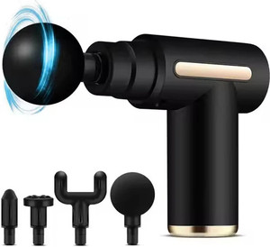 RjGuru Gun Massager 4 Massage Heads - Image 1