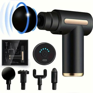 RjGuru Portable Massage Gun with 4 Heads - Image 4