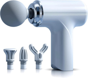 Neuwings Silicone head, 3000mAh Battery, Pain Relief, Deep Tissue Full body gun Massager