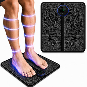 REYSOL EMS Foot Massager Mat | Electric Muscle Stimulator | 19 Intensity Levels |