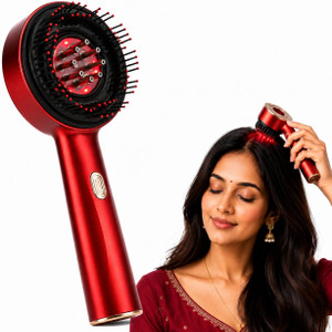 Flexi Madhav Electric Scalp Massager Red - Image 6