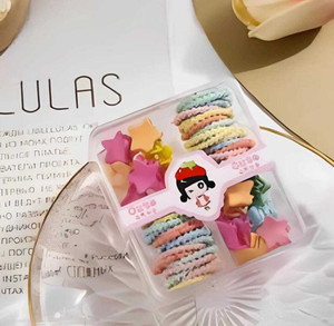 Dheera Hair Accessories Box Set For Baby, Kids, Girls, Rubber Bands, Mini  Claw Clips Hair Accessory Set Price in India Buy Dheera Hair Accessories 