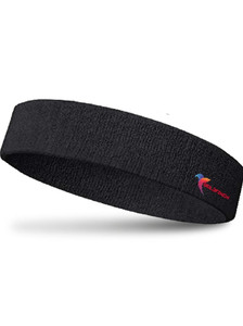 GOLDFINCH Non Slip Moisture Wicking Work Out Cotton Head Band/Fitness Band For Men's & Women's Sweatband for Workout/ Sports Fitness/Exercise/Training/Running/Yoga- Pack of 1 Head Band