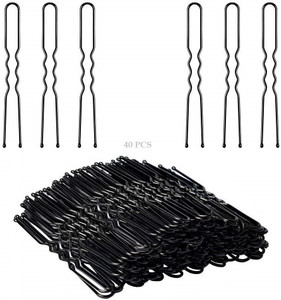 AKADO 40 Pcs U shape ball Hair Bun Hairstyles bobby Pins Clips maker hair beauty Accessories for women and girls Hair Pin