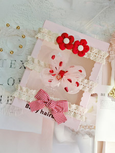 SYGA Baby Girl Headband Soft Flower Bow Stretchable Hairband Suitable For 0-3 Years Head Band