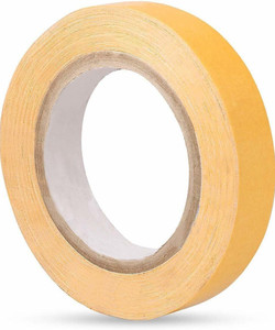 JONSON Hair Patch Tape, Wigs ,Hair Toupee Tape, Yellow Double Sided Tape 1" X 19 Mtr Hair Accessory Set