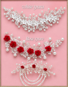 Tress Bella New fancy hair tiara pack of 3 girls and women Hair Accessory Set