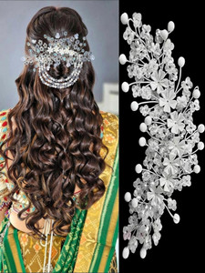 Lunox white ltkn_ white tiara Hair Accessory Set