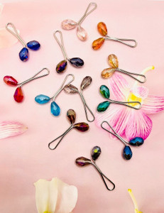 Mooinfii Crystal hijab pins (set of 12) Hair Pin Price in India Buy  Mooinfii Crystal hijab pins (set of 12) Hair Pin online at